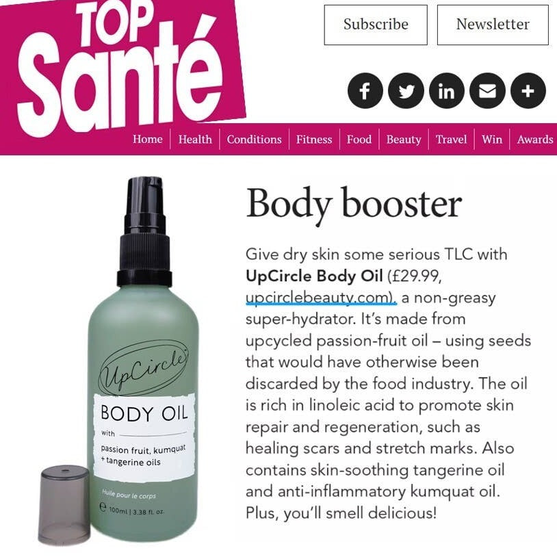 Luxury Vegan Body Oil with Passionfruit + Kumquat + Tangerine