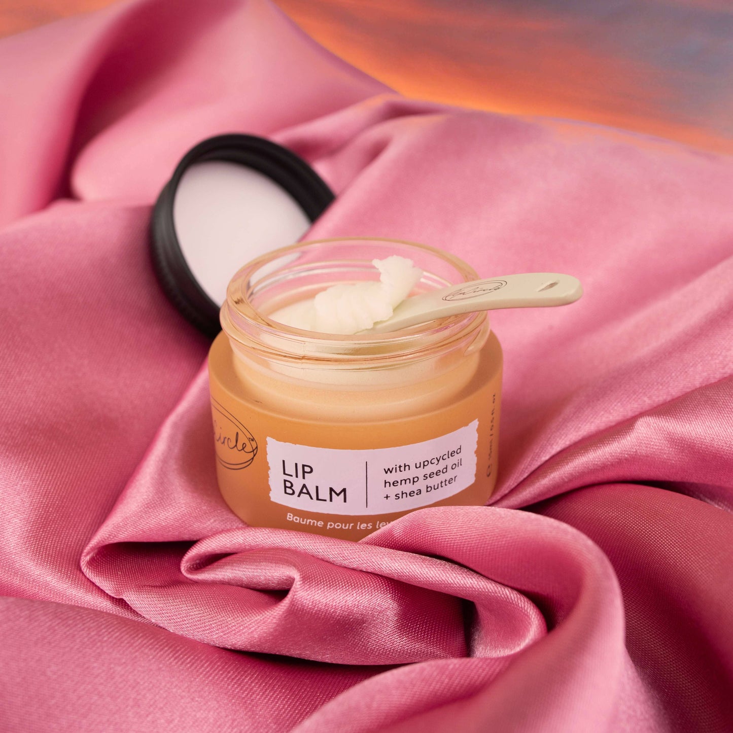 Lip Balm with upcycled Hemp Seed Oil and Shea Butter
