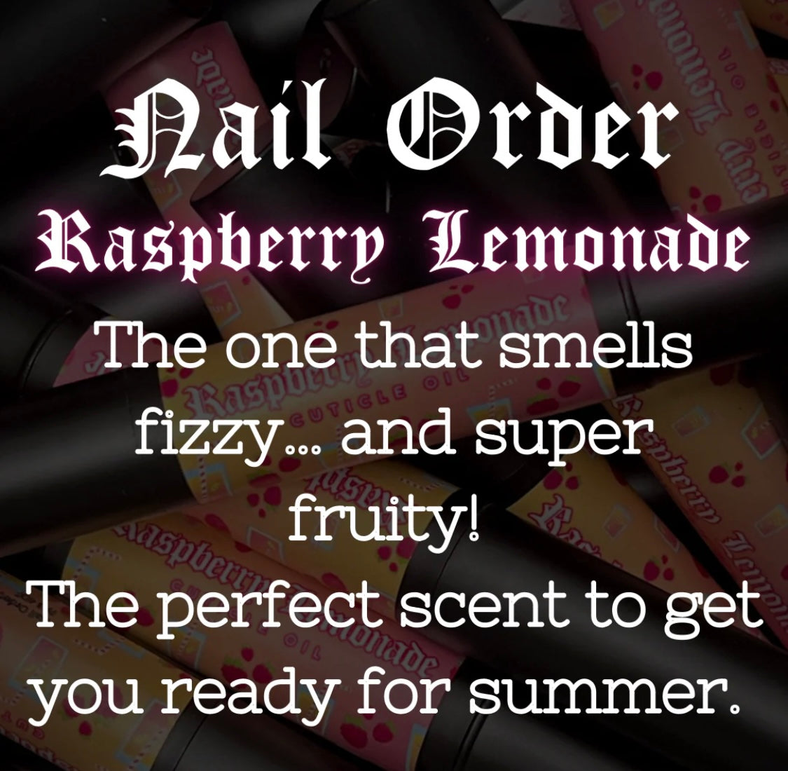 Raspberry Lemonade Cuticle Oil