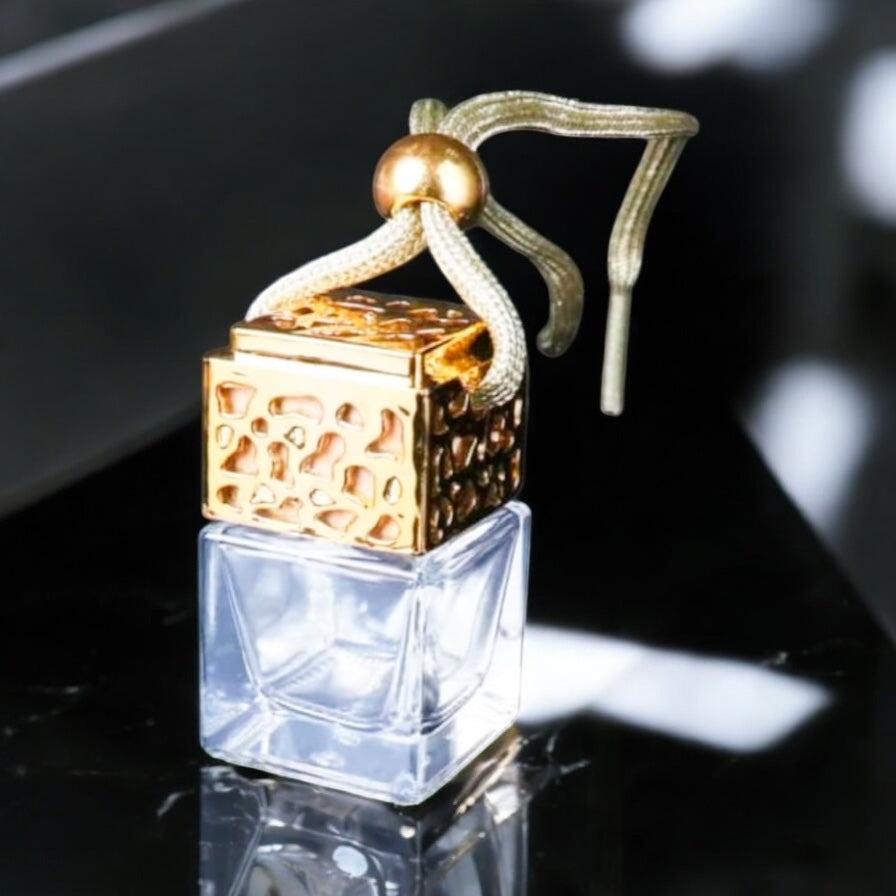 Car Diffuser - Gold with Vent Clip