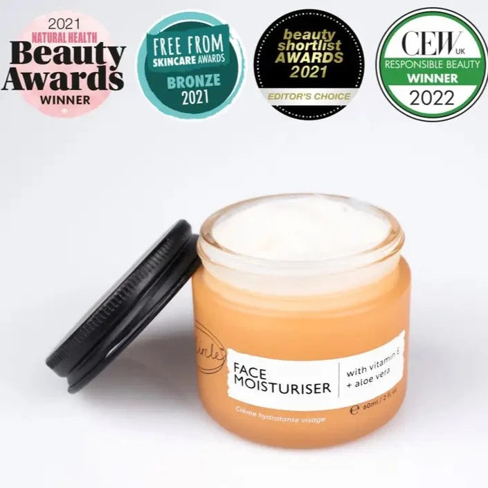 Face Moisturiser with Vitamin E + Aloe Vera