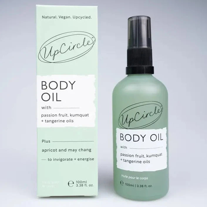 Luxury Vegan Body Oil with Passionfruit + Kumquat + Tangerine