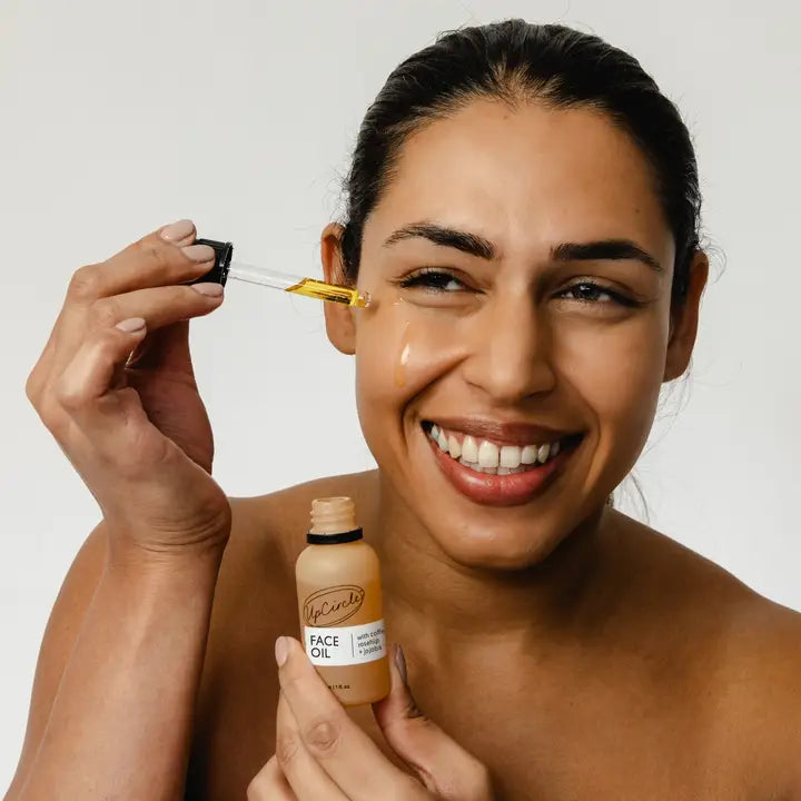 Face Oil with Coffee + Rosehip Oil