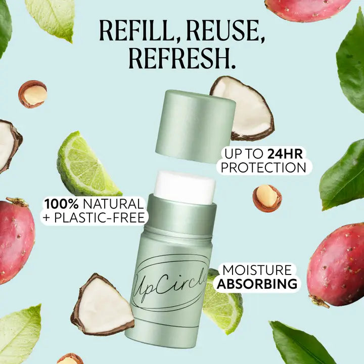 Plastic Free Refillable Deodorant with Macadamia + Bergamot