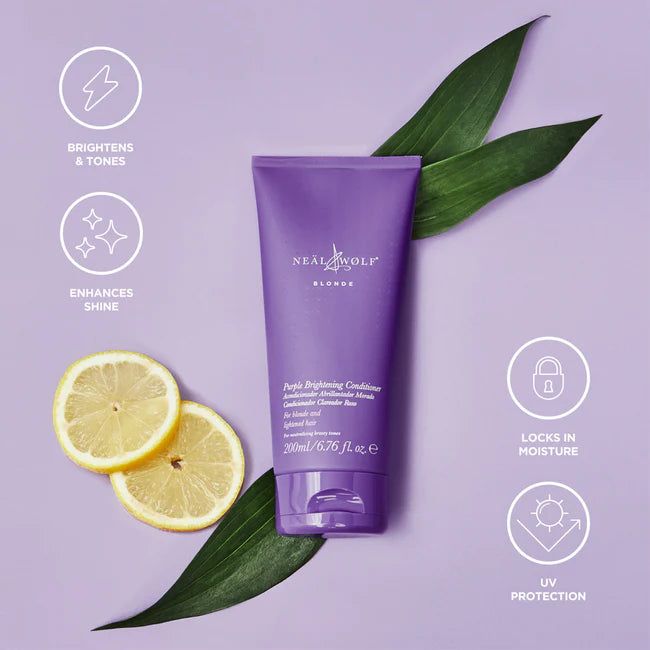 Neal & Wolf BLONDE Purple Brightening Conditioner 200ml
