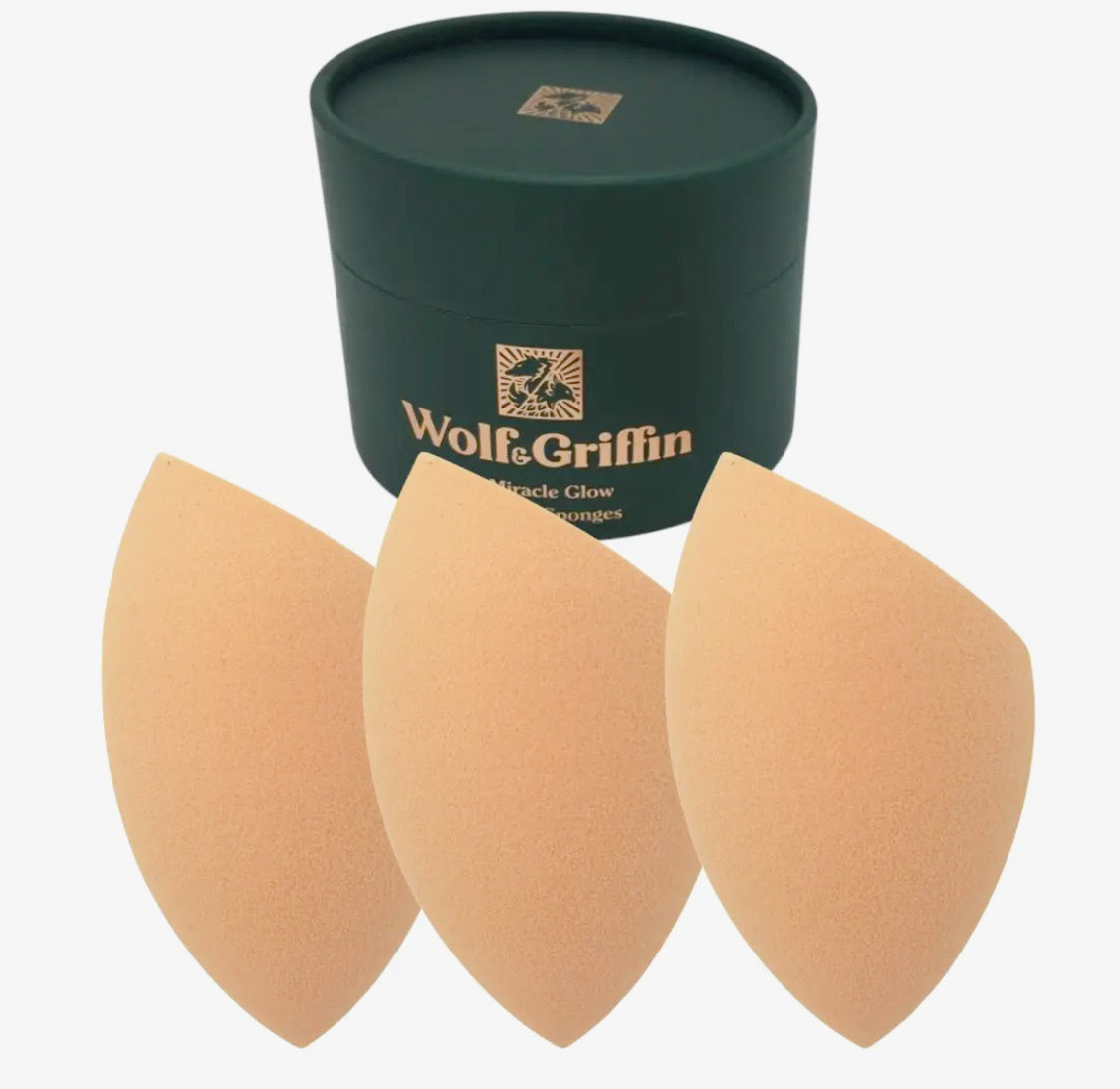 Wolf & Griffin GLOW BEAUTY BLENDER (3PACK)
