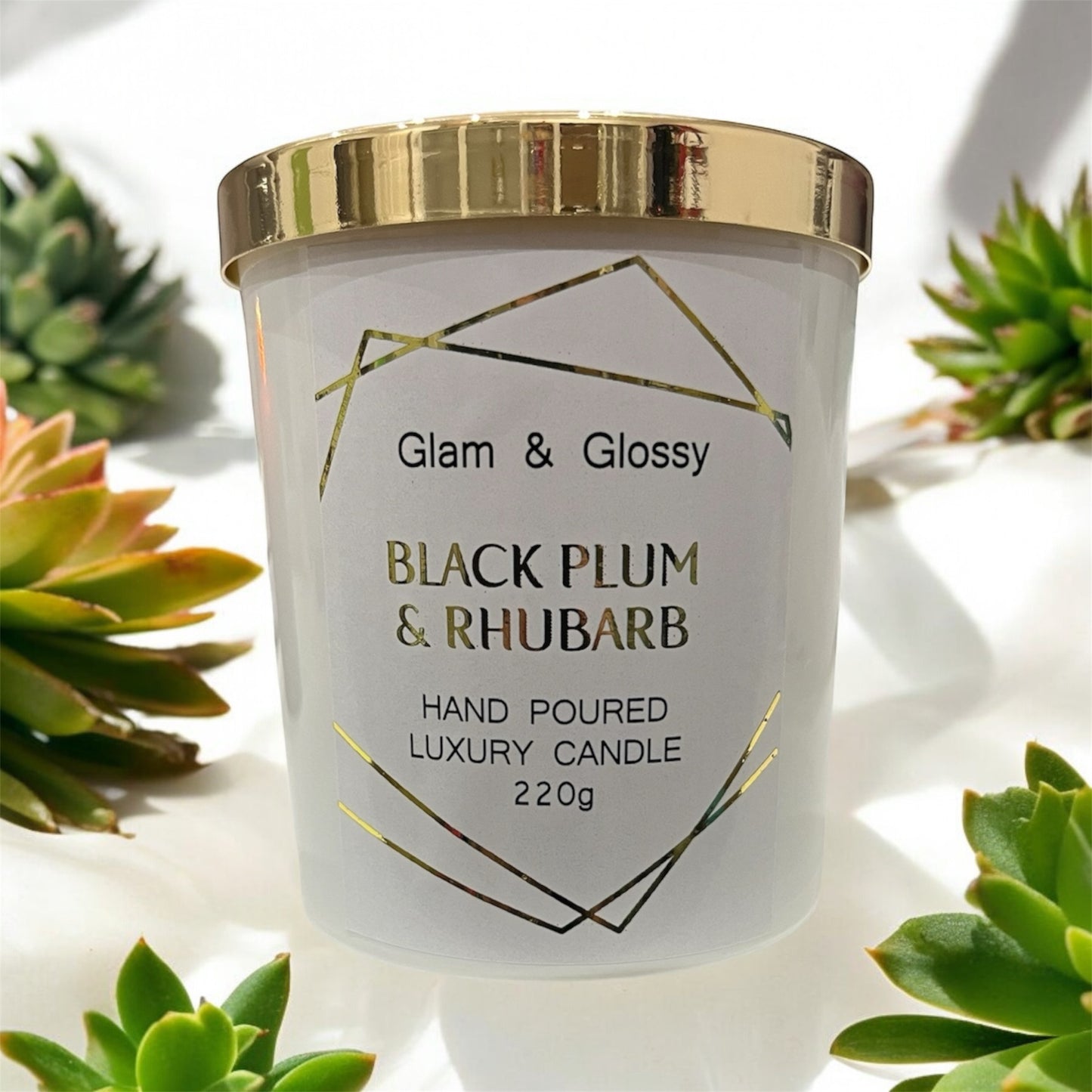 Black Plum & Rhubarb Candle
