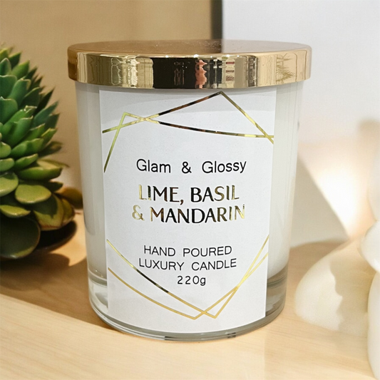 Lime, Basil & Mandarin Candle