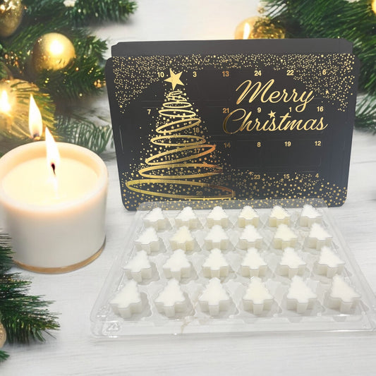 Wax Melt Advent Calendar Black/Gold