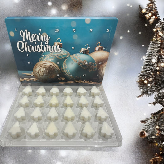 Advent Calendar Blue Baubles