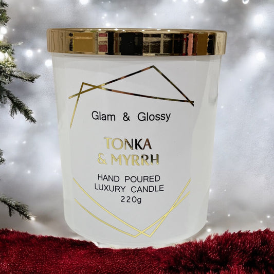 Tonka & Myrrh Candle