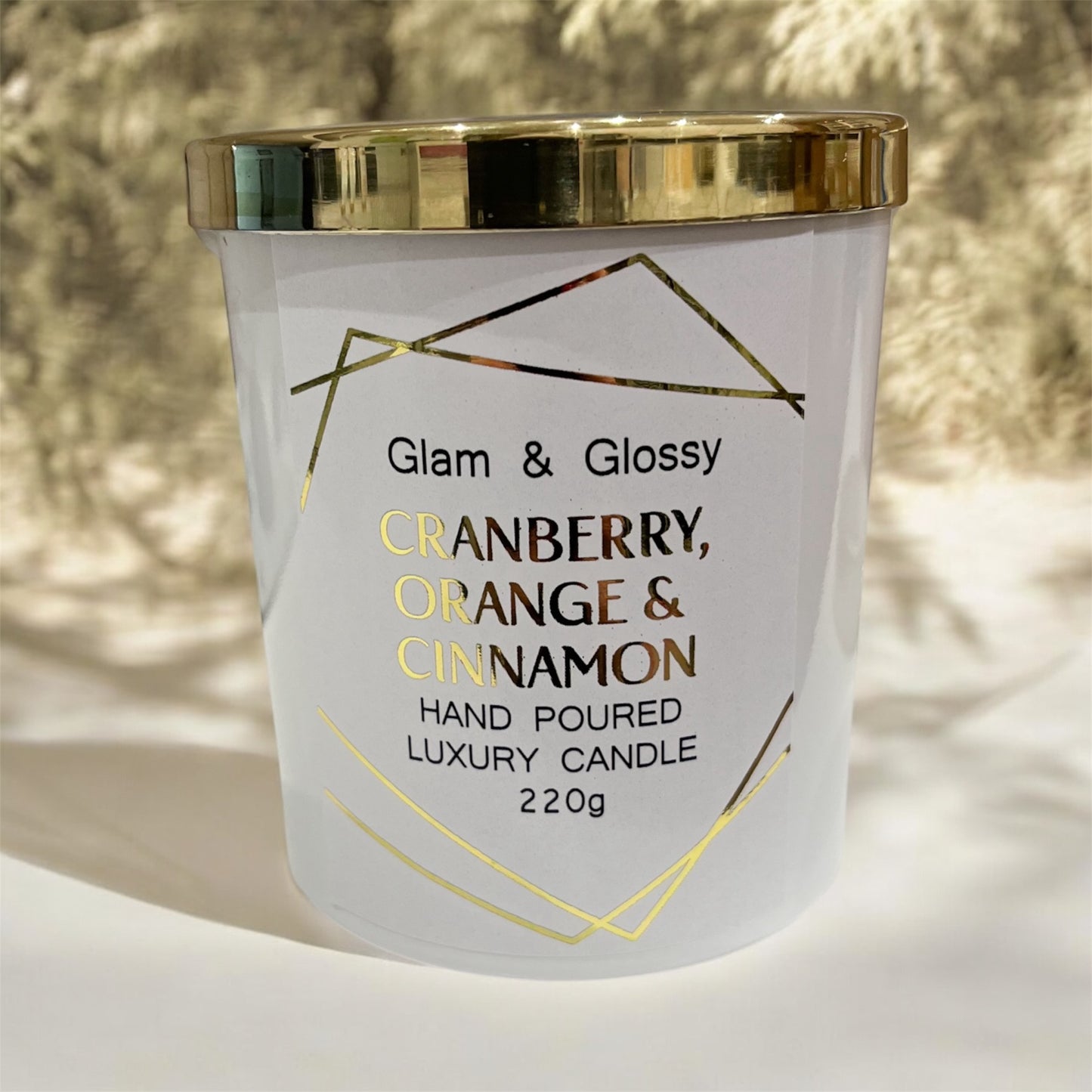 Cranberry, Orange & Cinnamon Candle