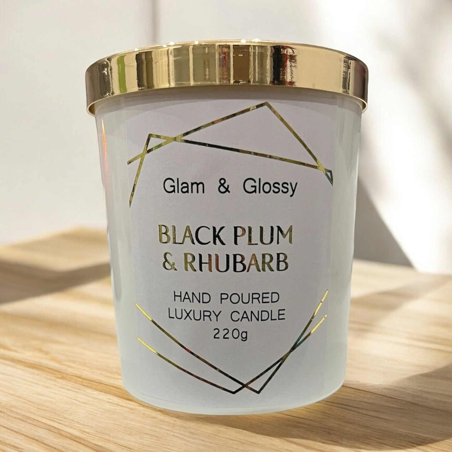 Black Plum & Rhubarb Candle
