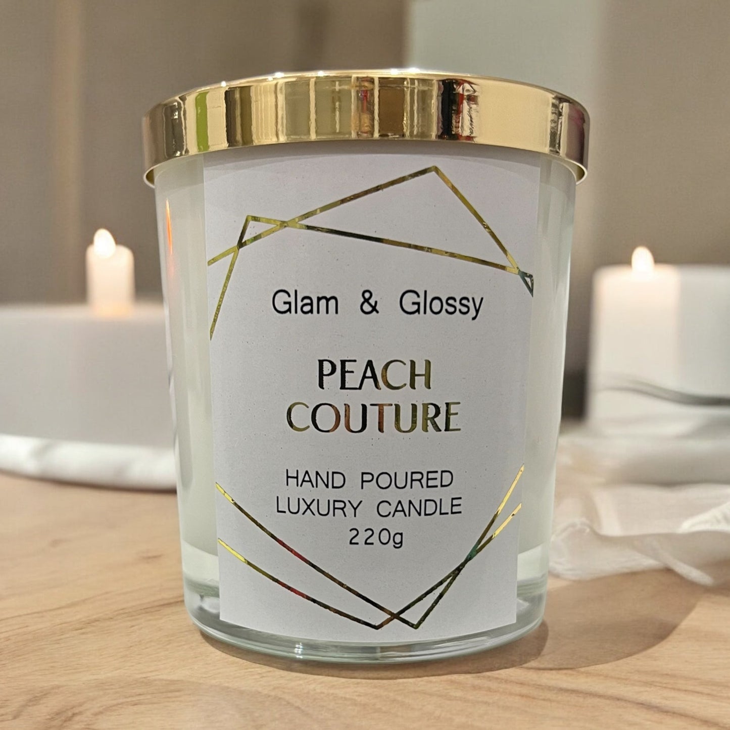 Peach Couture Candle