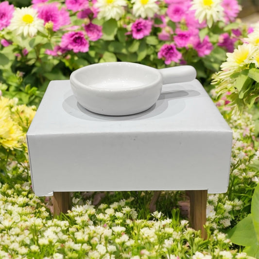 Ceramic Tealight Holder Spoon
