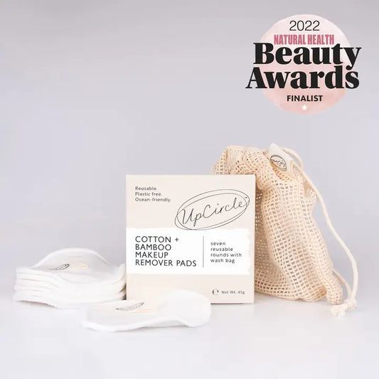 Plastic Free Reusable Luxury Cotton + Bamboo Eco Makeup Pads