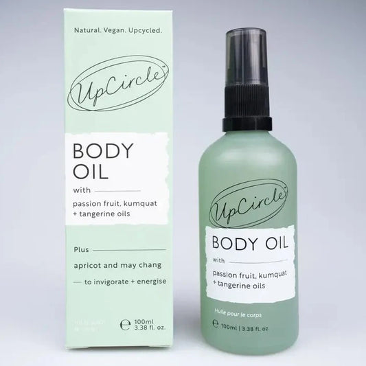 Luxury Vegan Body Oil with Passionfruit + Kumquat + Tangerine