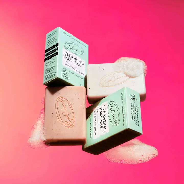 Eco, Natural + Vegan Cleansing Soap Bar - Fennel + Cardamom