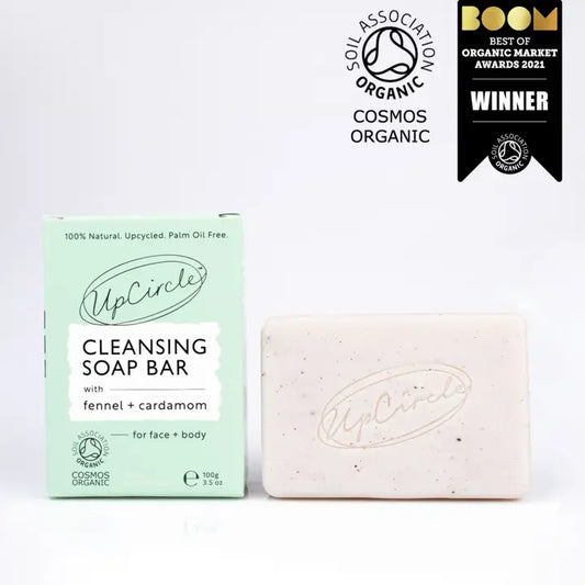 Eco, Natural + Vegan Cleansing Soap Bar - Fennel + Cardamom